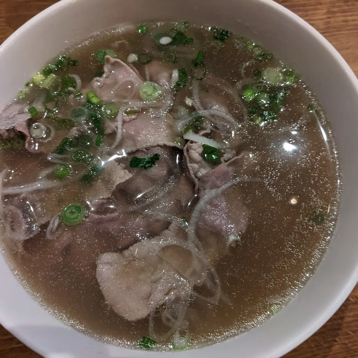 Pho with Rare Steak