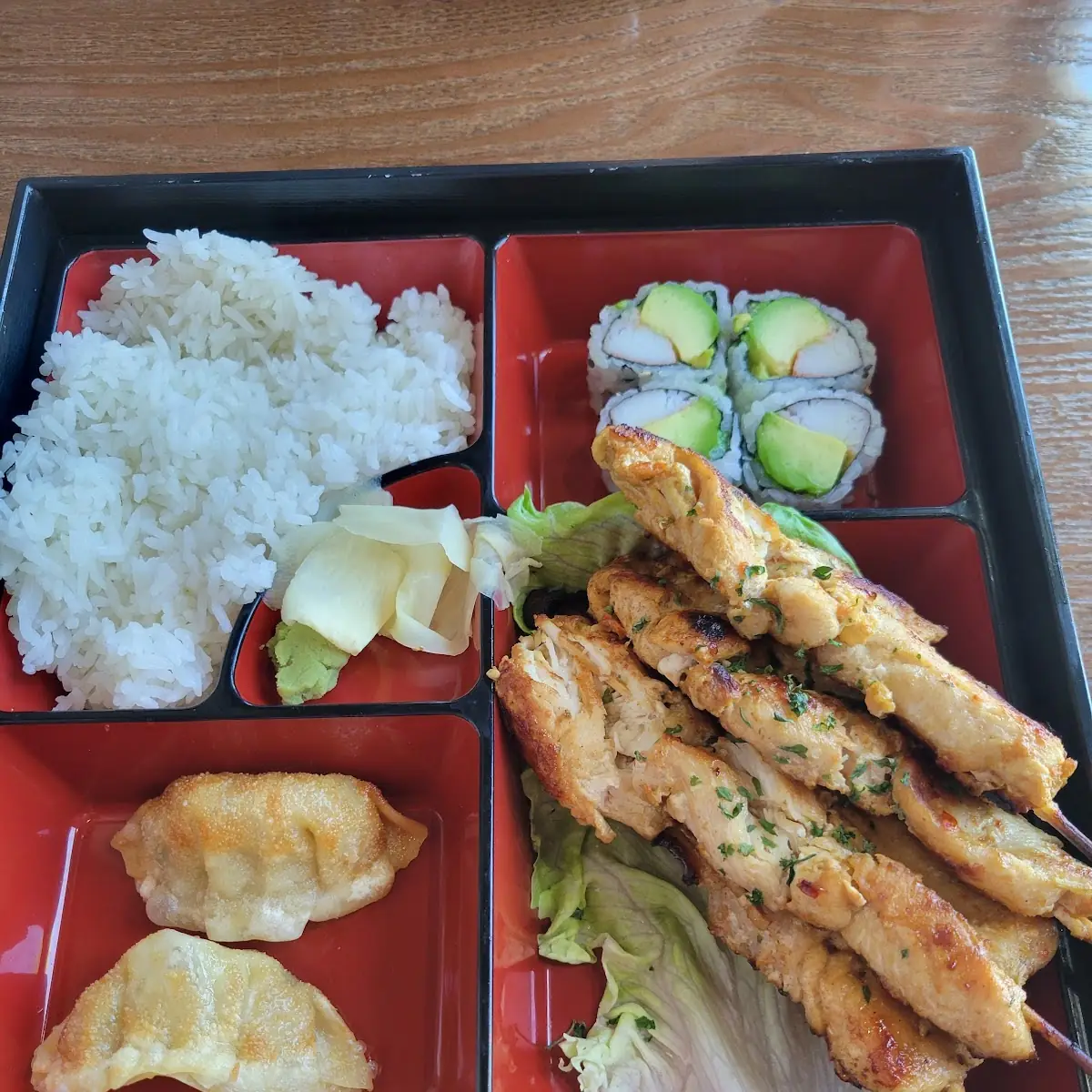 Satay Chicken Bento Box