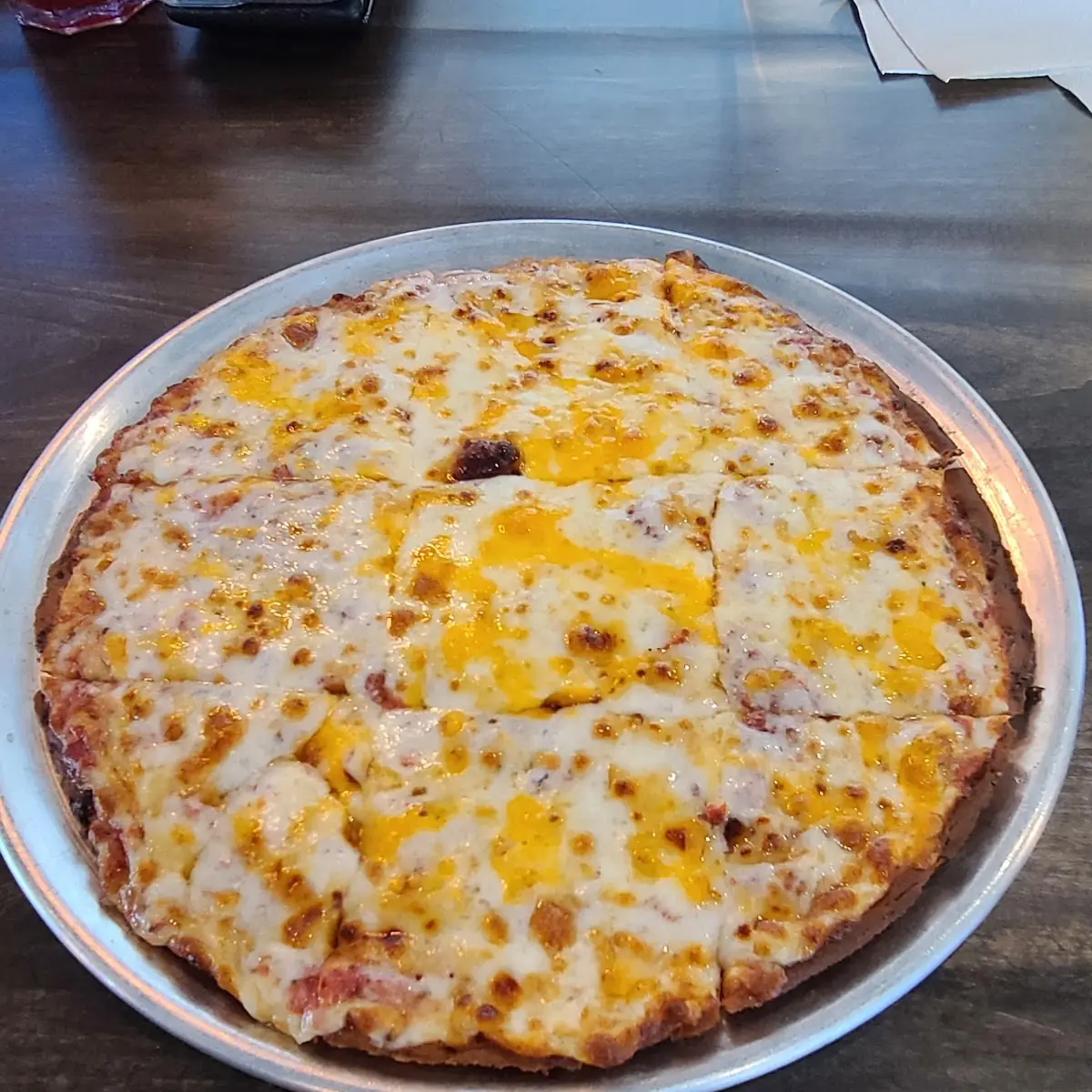 Cheese Pizza with Cauliflower Crust