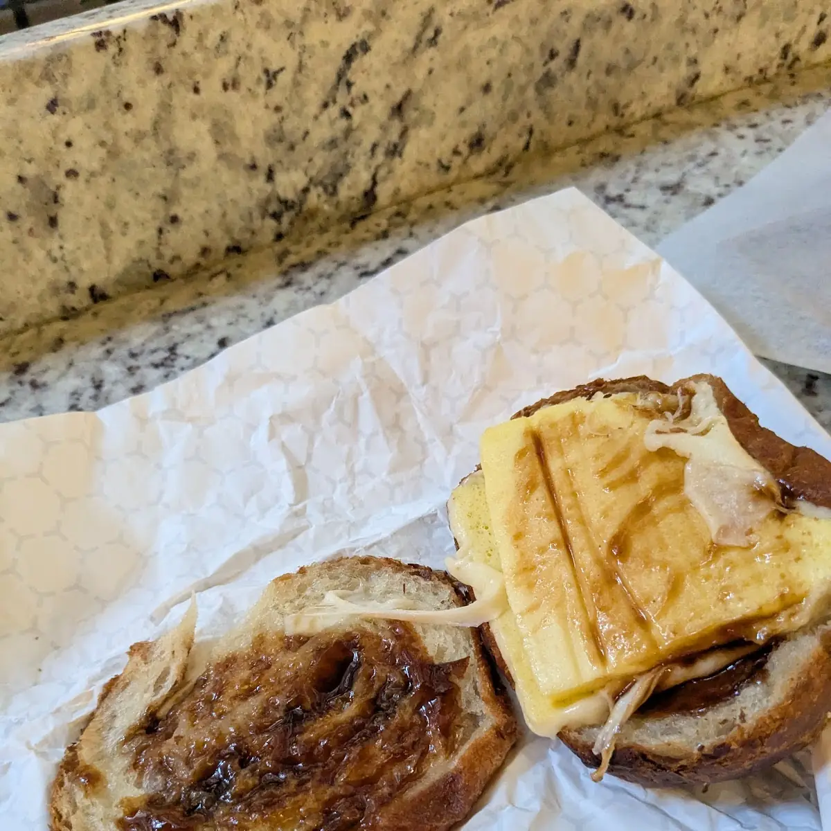 Cheese Croissant Sandwich