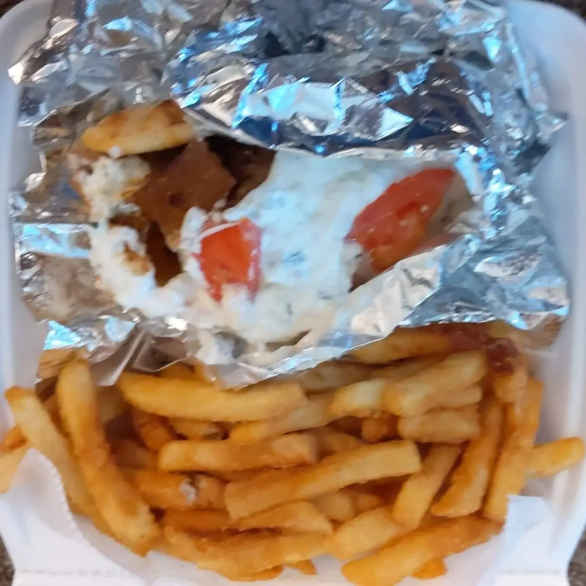 Spicy Gyro Sandwich