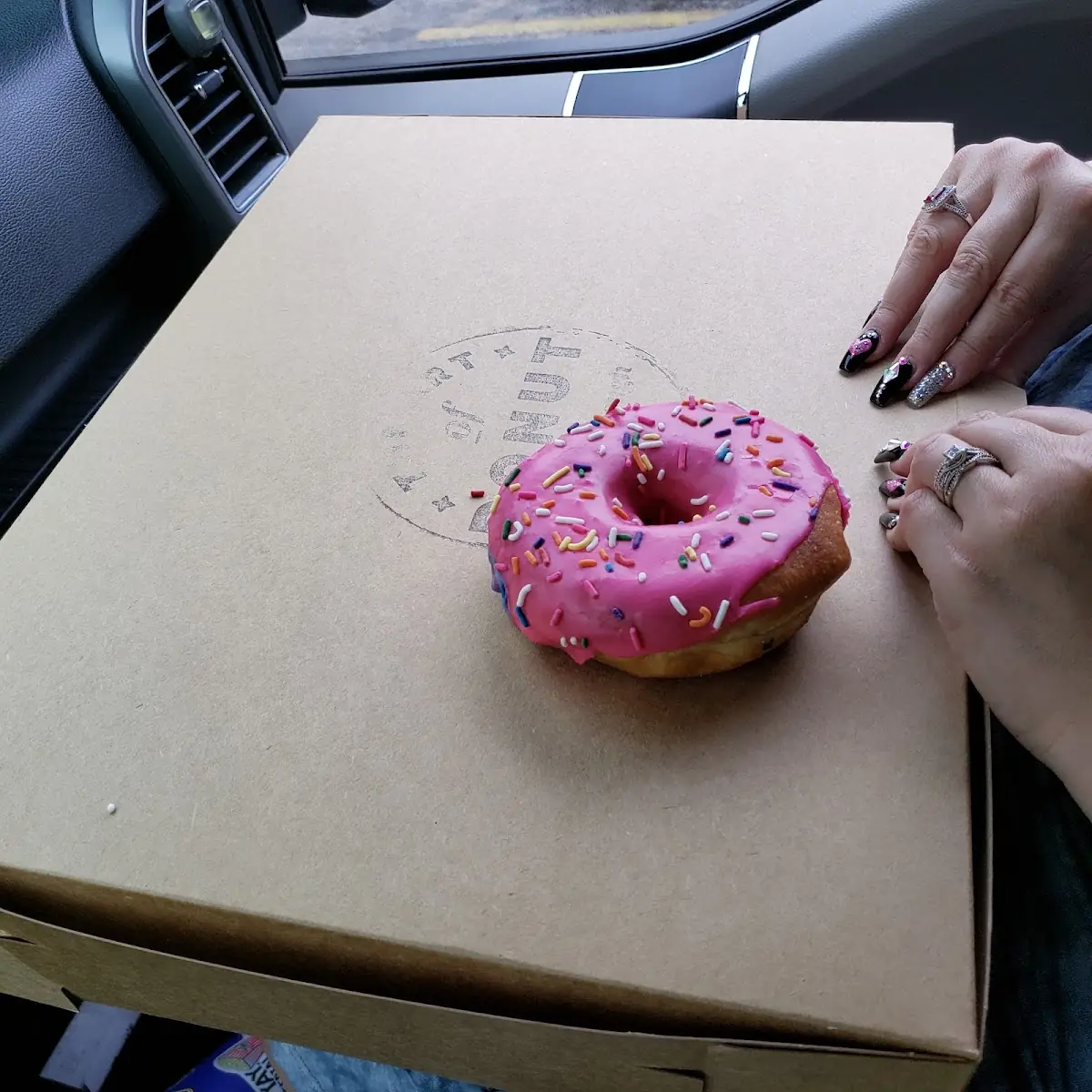 Birthday Cake Donut