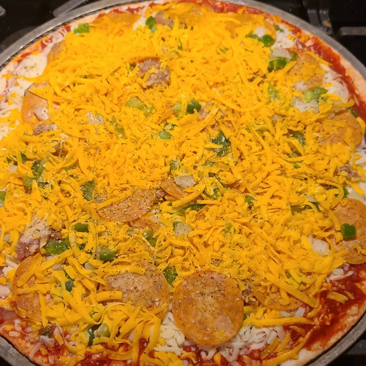 Taco Pizza