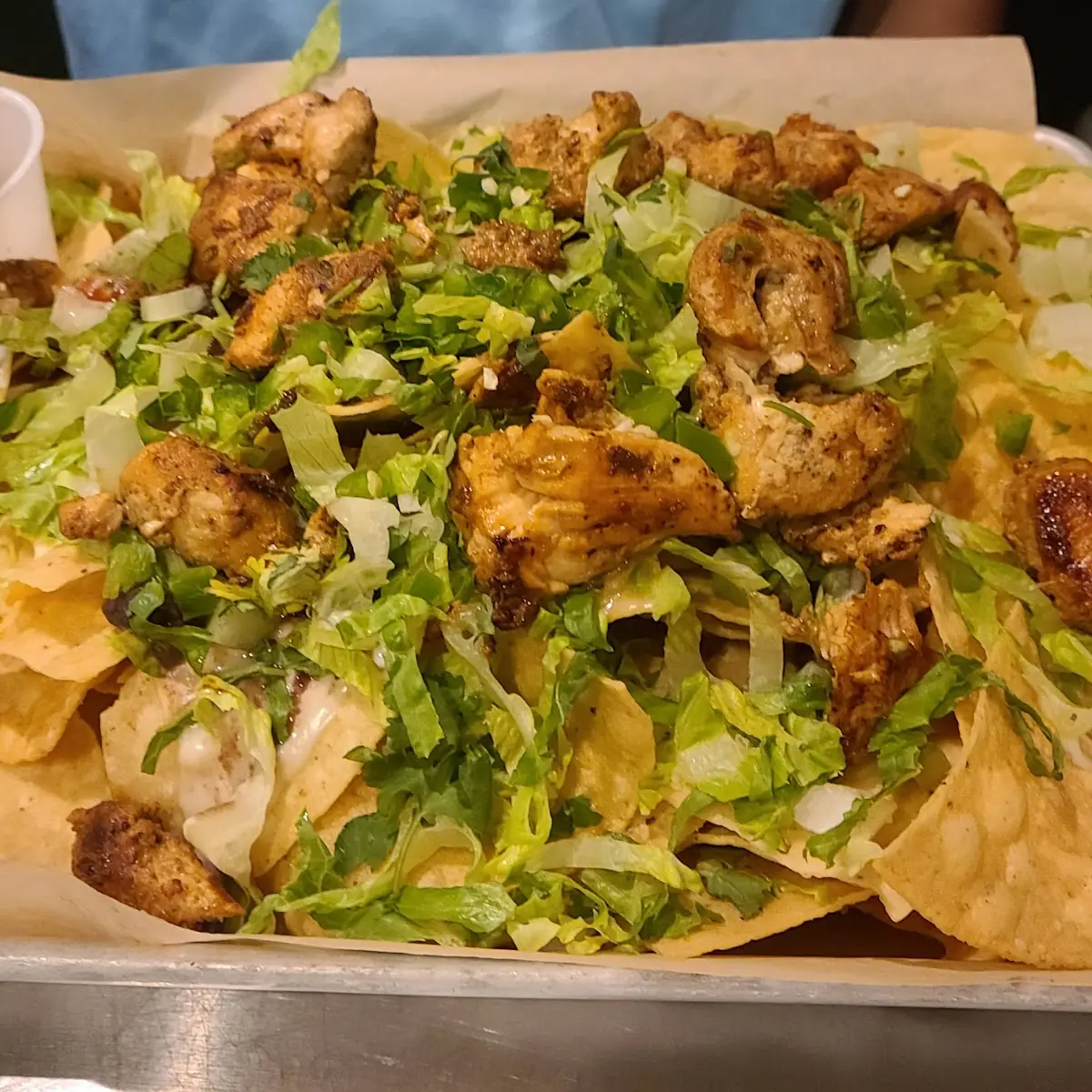 Recommend the Chicken Nachos