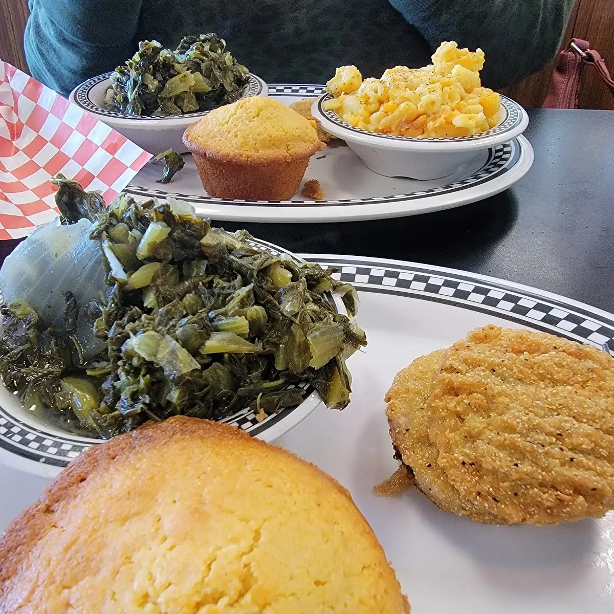 Baked Potato Turnip Greens