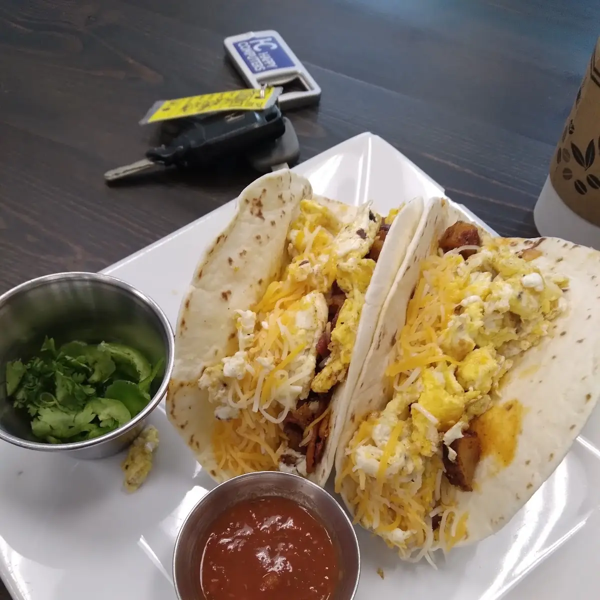 Chorizo Chicken Tacos