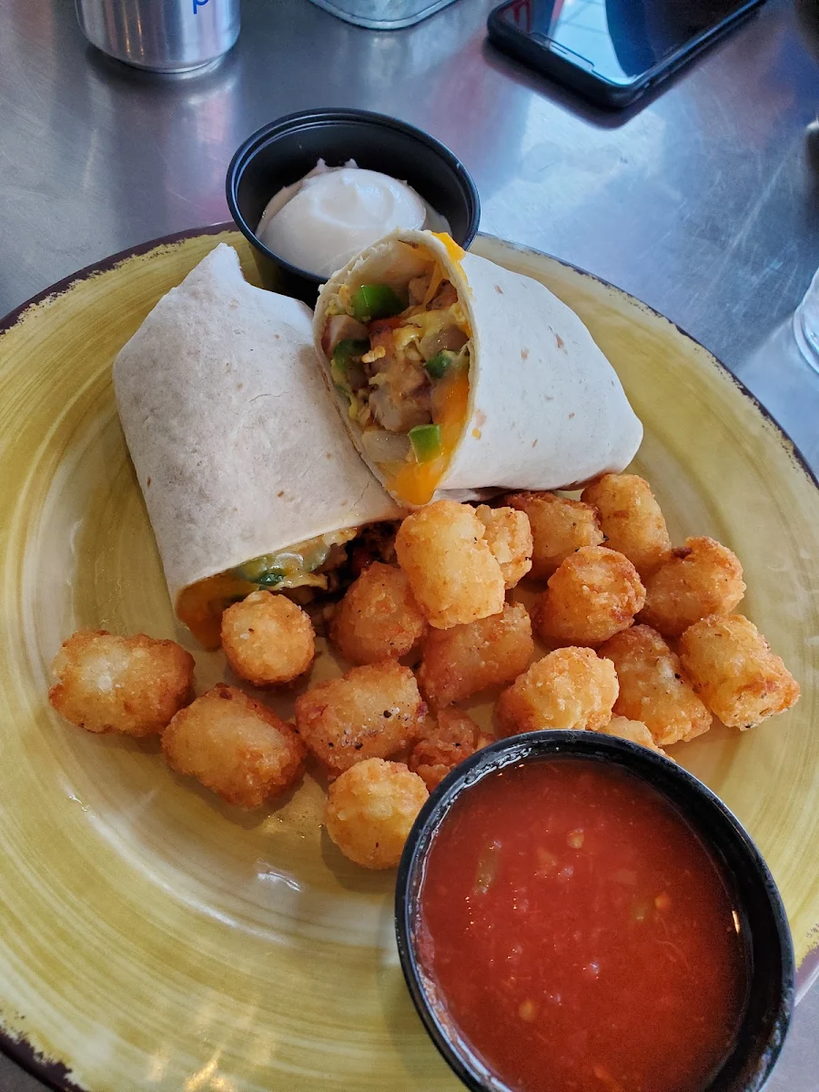 Chicken Breakfast Burrito