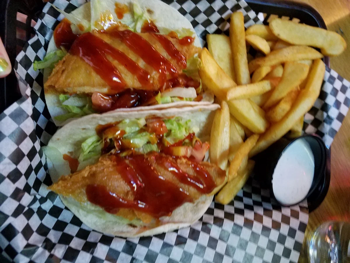 Fish Tacos with Fried Fish Substitute