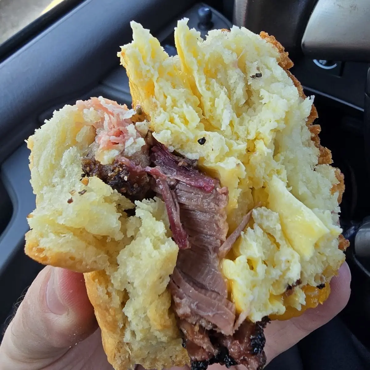 Brisket Breakfast Sandwich