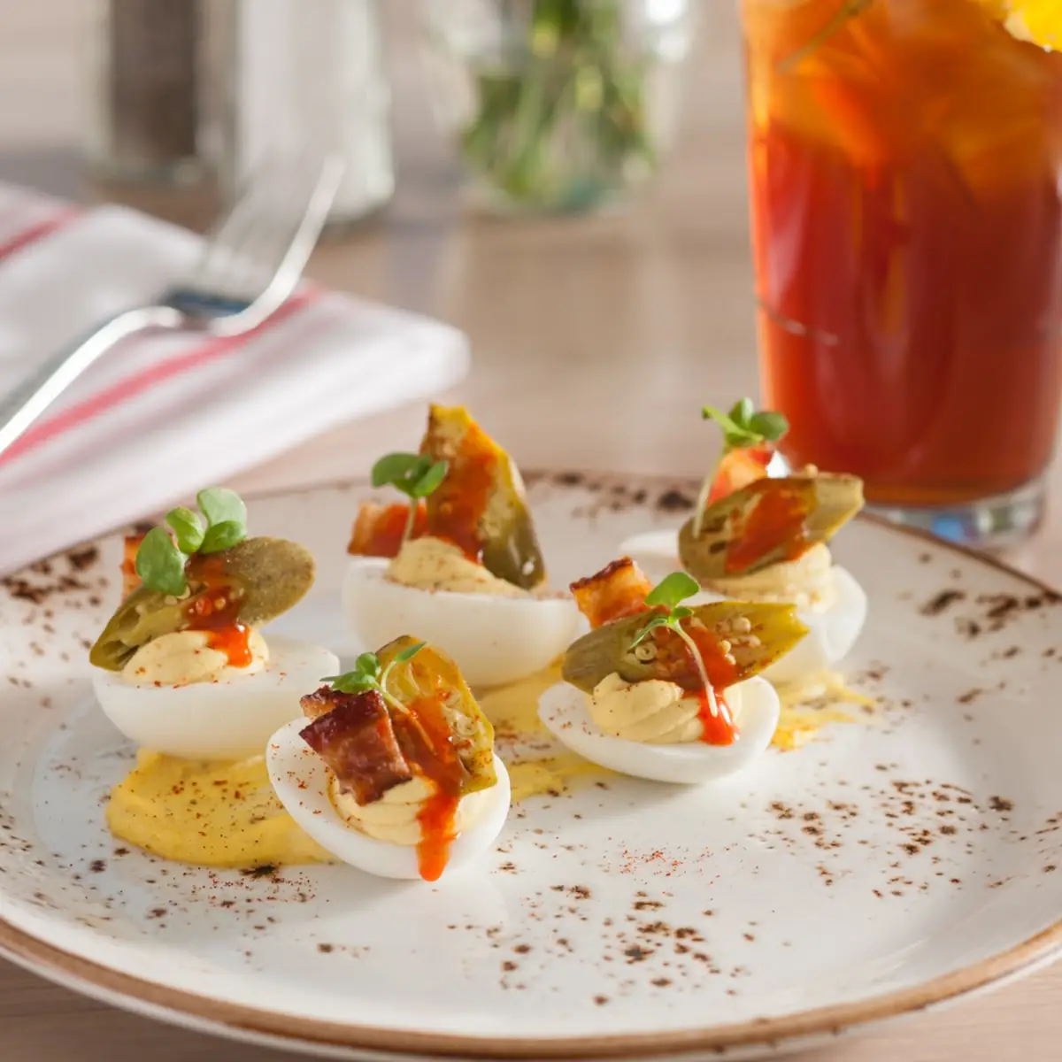 Deviled Egg Toast
