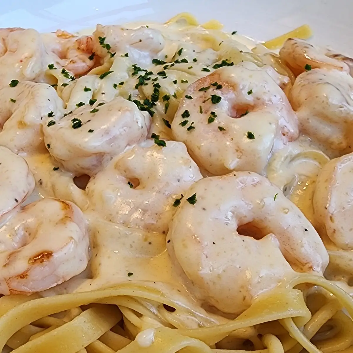 Chicken & Shrimp Carbonara