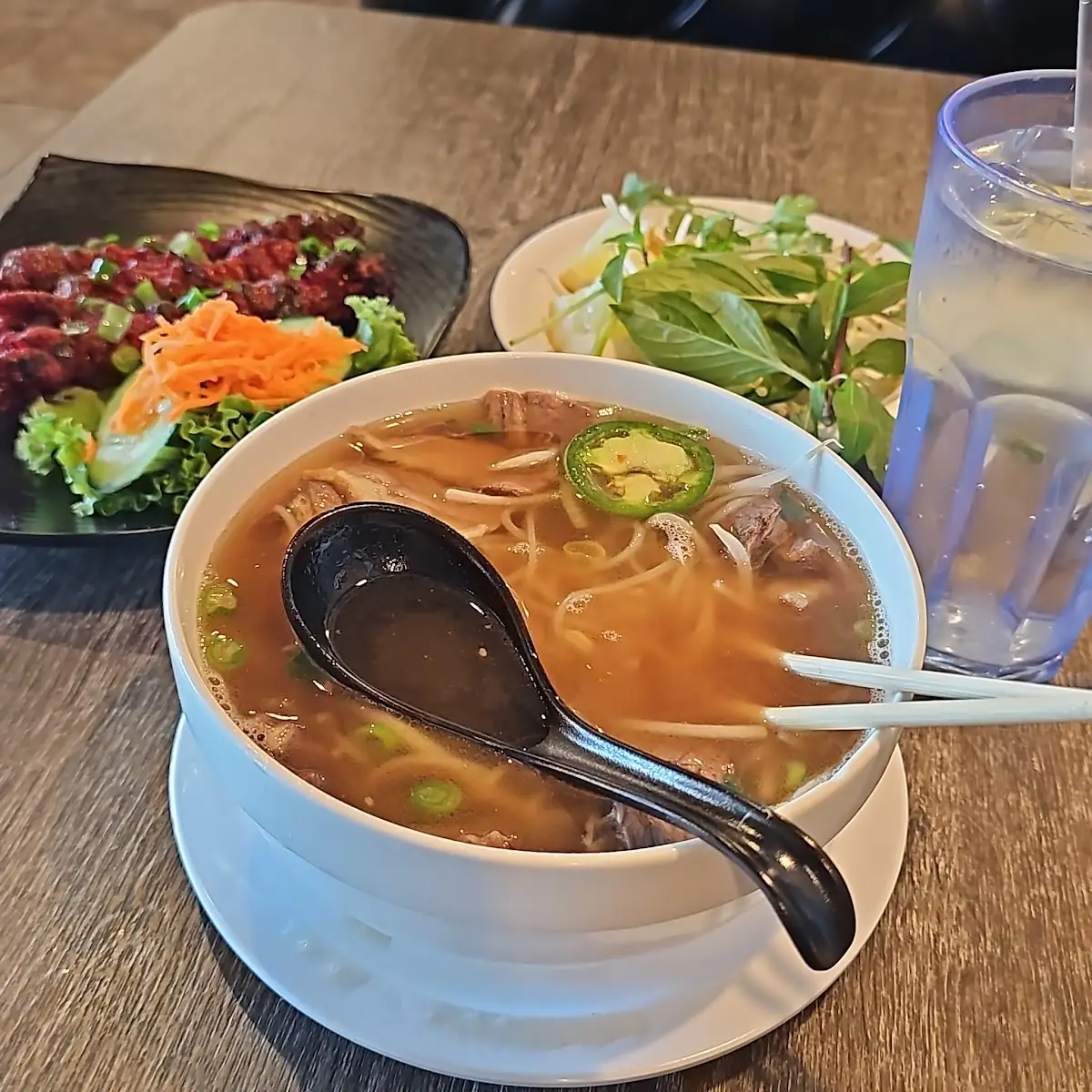 Brisket Rice Noodle Soup