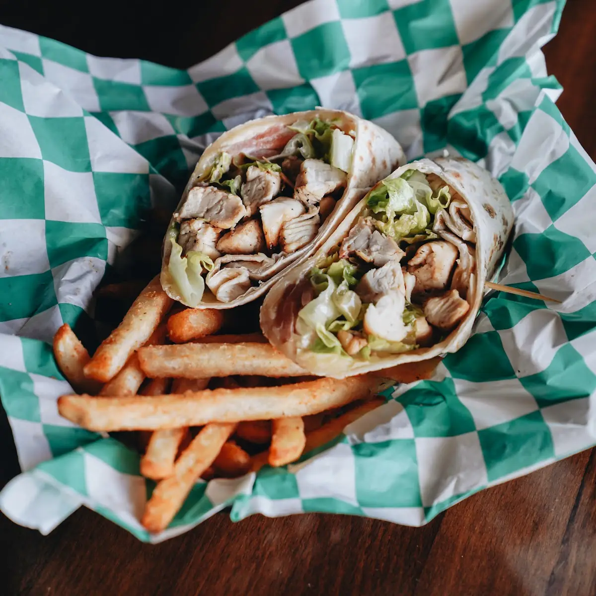 Hail Caesar Chicken Wrap
