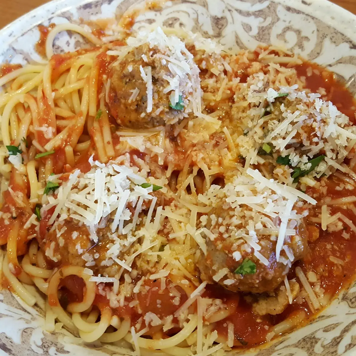 Spaghetti & Meatballs