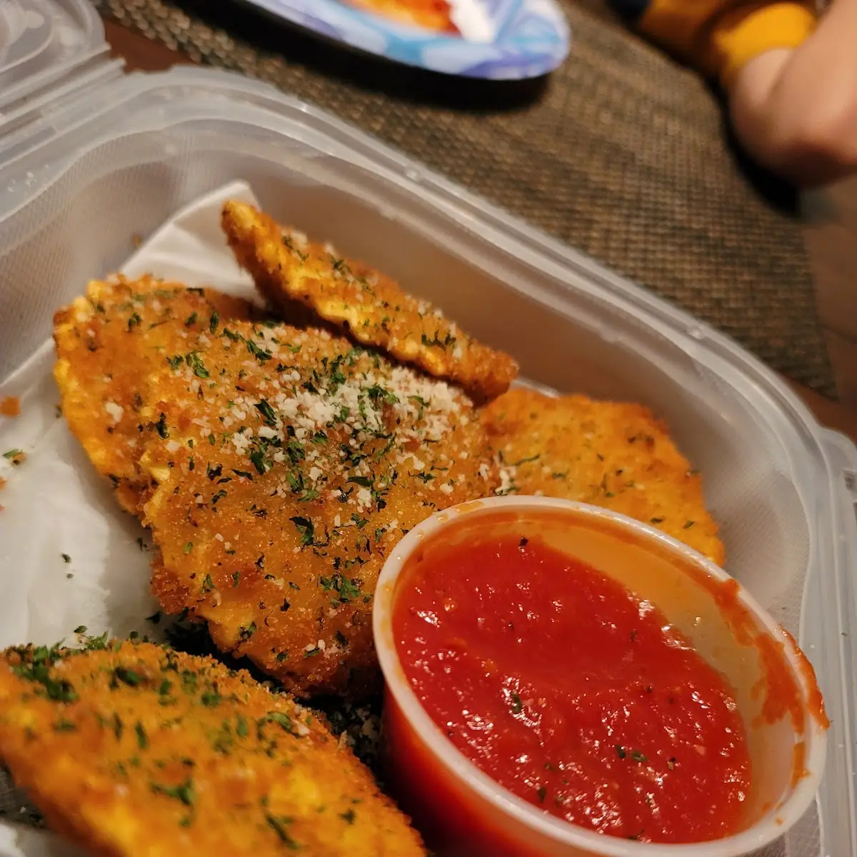 Fried Cheese Ravioli 6