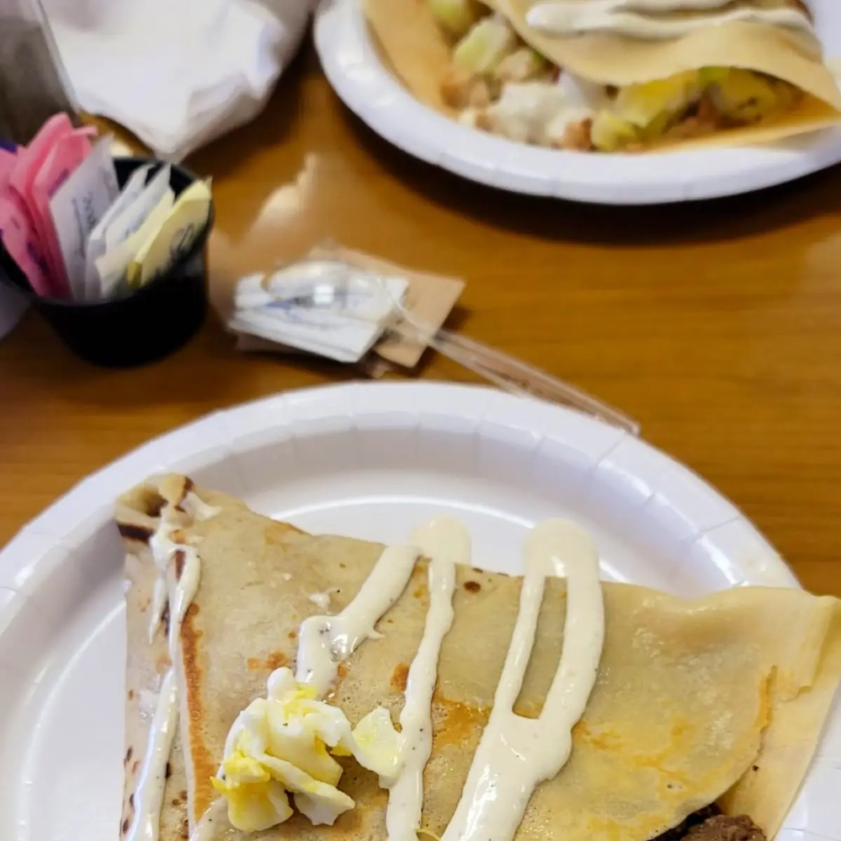 Philly Cheese Steak Crepes