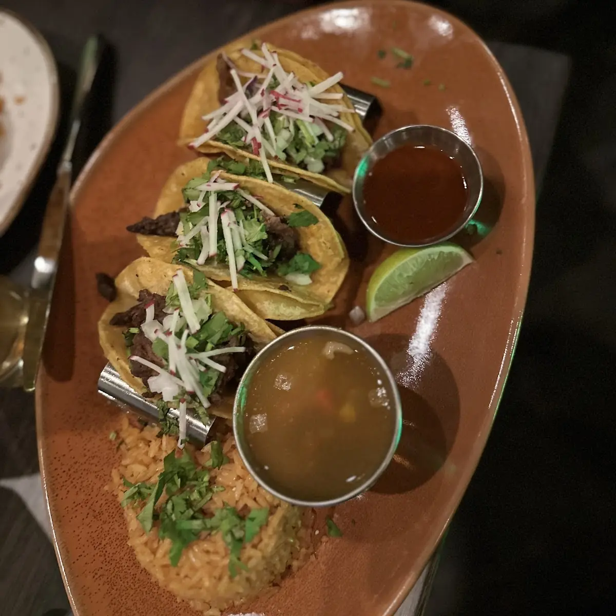 Two Fish Tacos with Cabbage