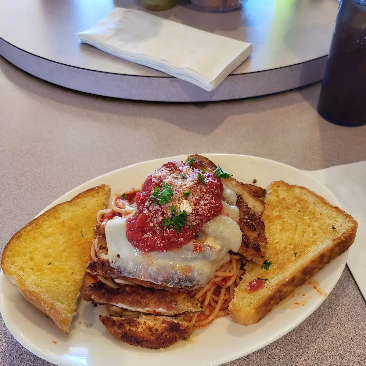 Chicken Parmesan with Spaghetti