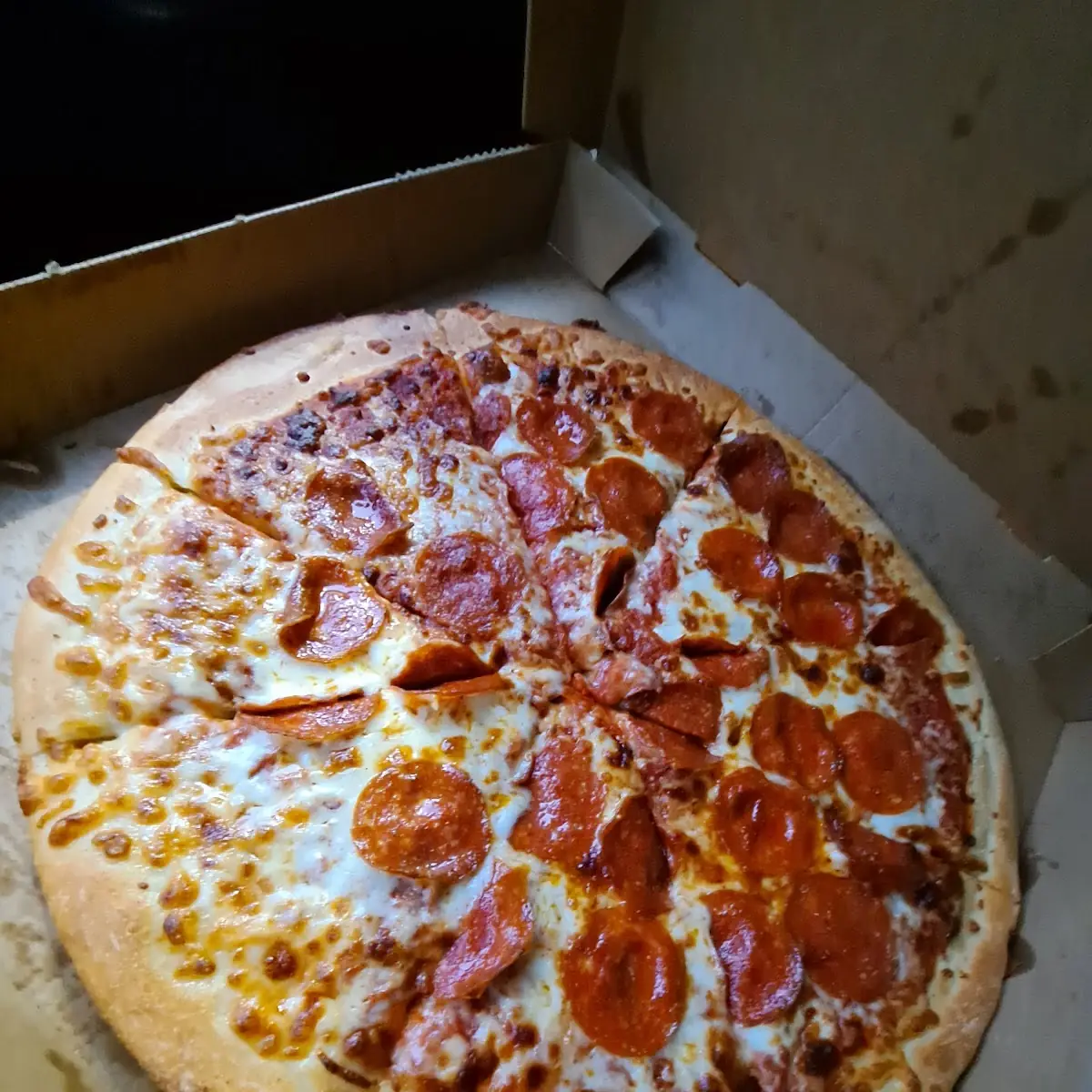 Pan Pepperoni Pizza