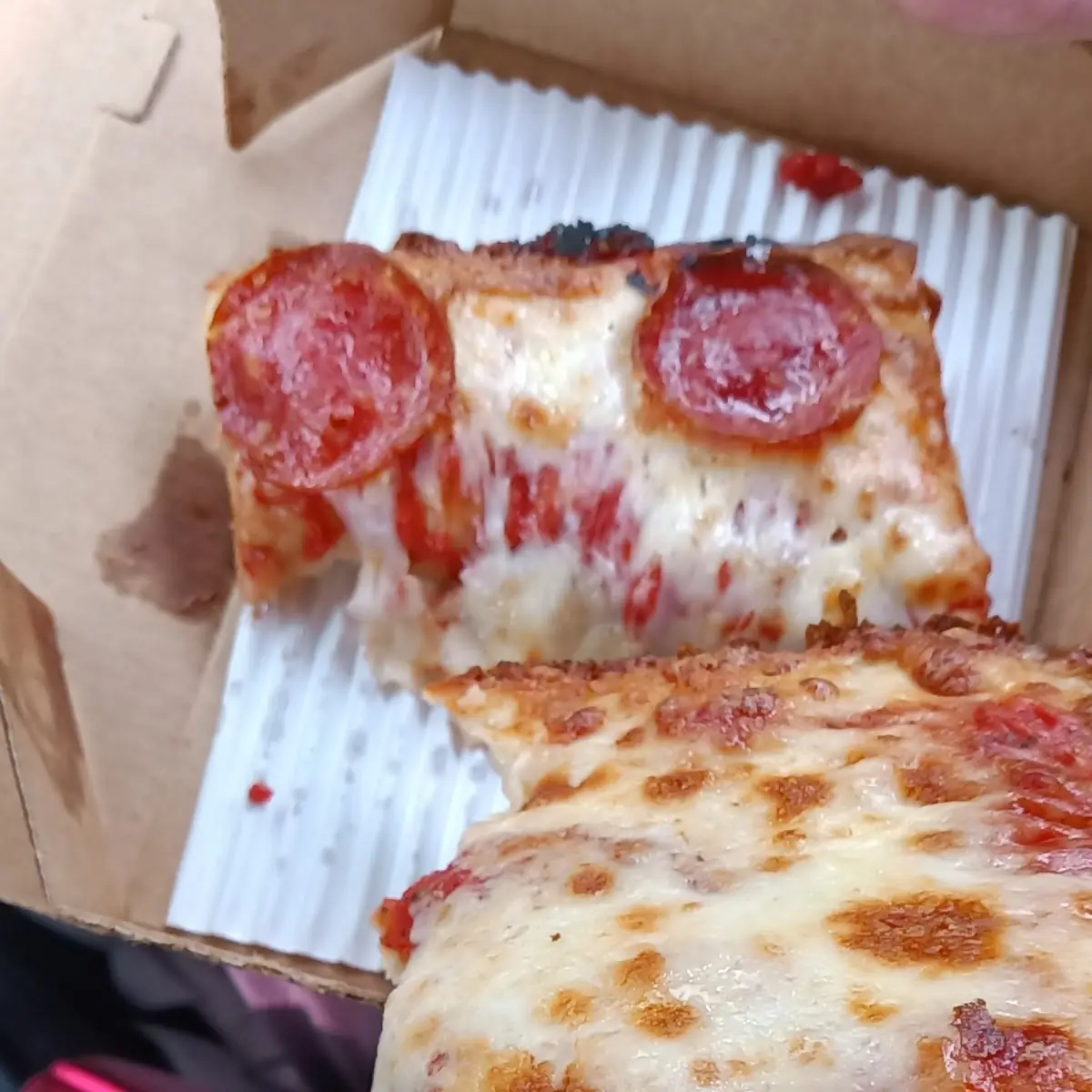 Single Serve Cheese Pizza and Pepperoni