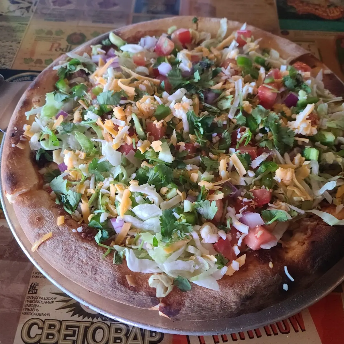 Taco Pizza