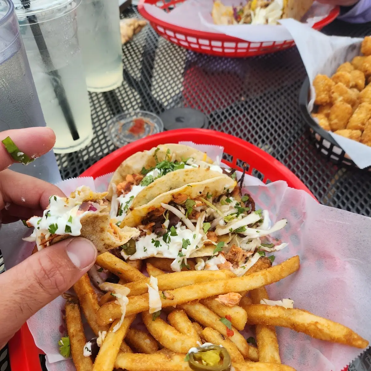 Salmon Tacos