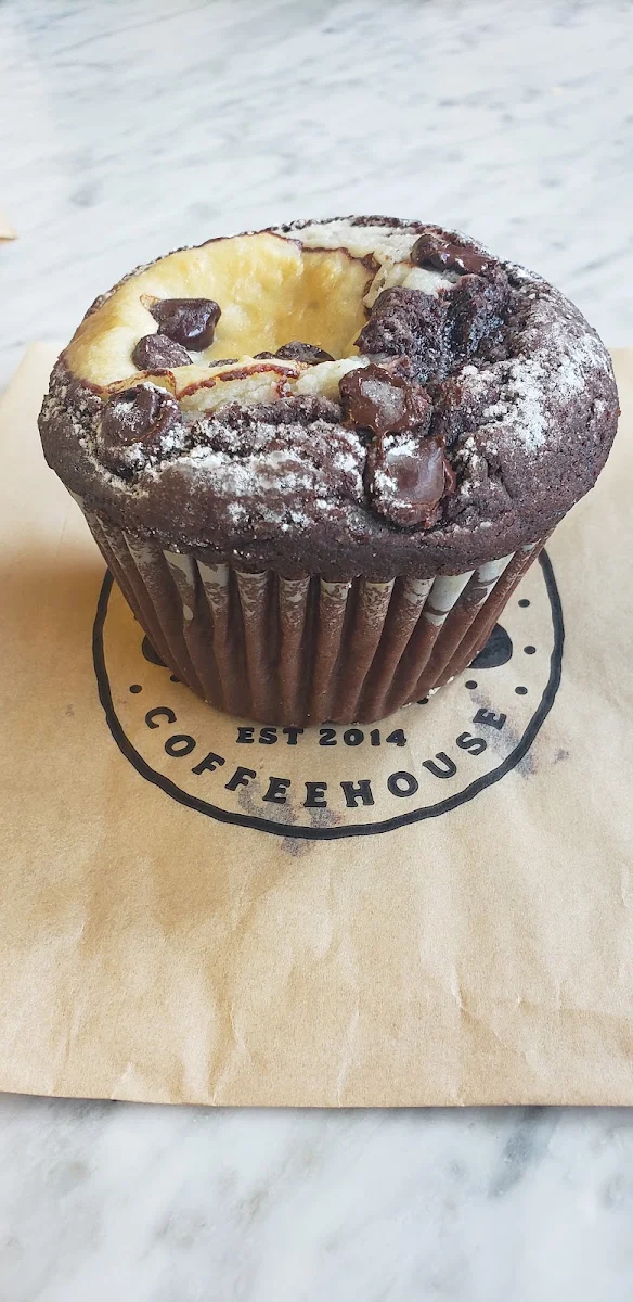 Chocolate Cream Cheese Muffin