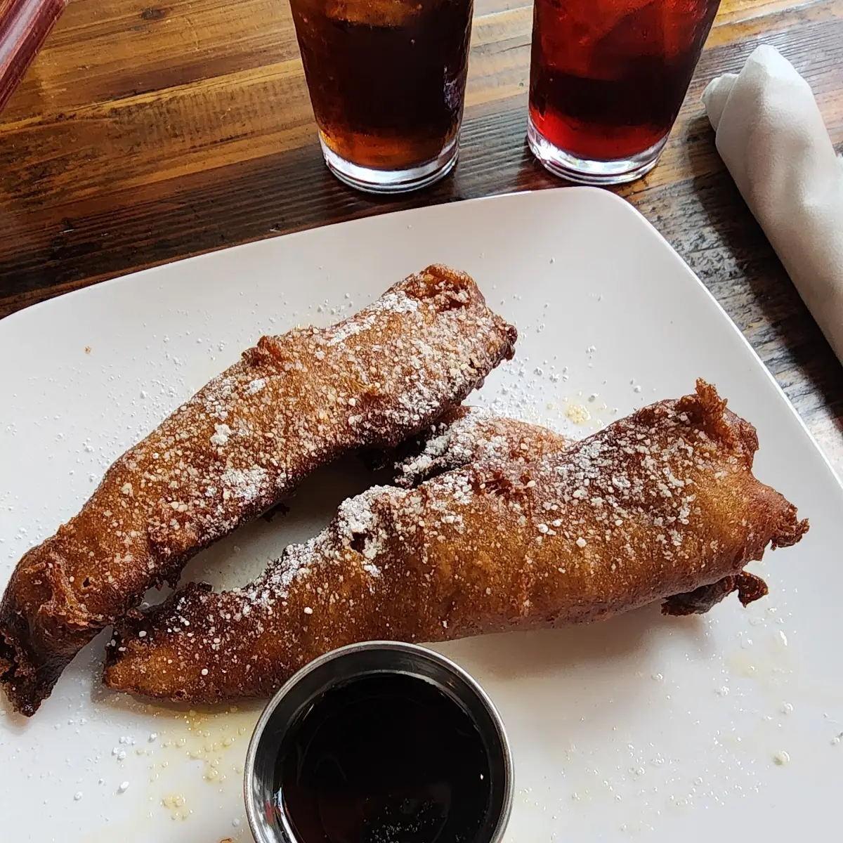 French Toast Sticks with Syrup