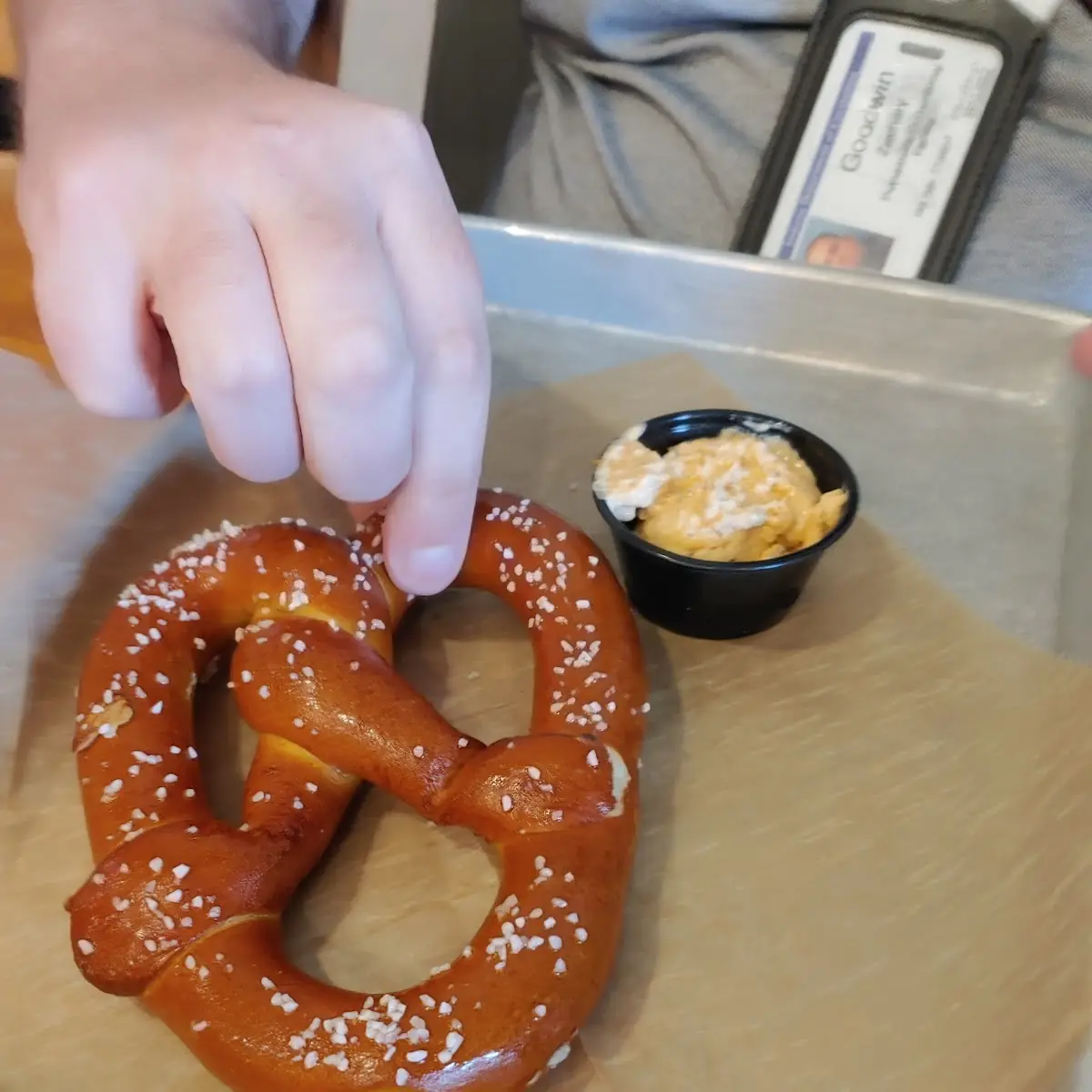 Beer Cheese Dip with House Fried Potato Chips