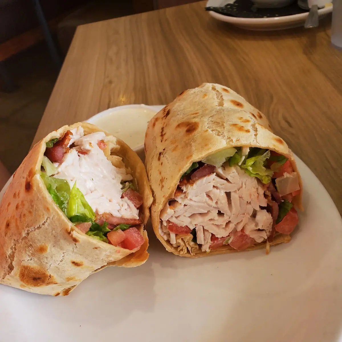 Chkn Hummus Wrap