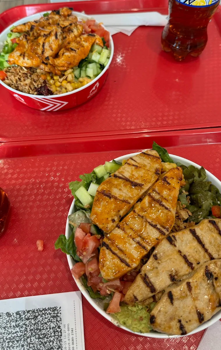 Rouge Bol 2 Saveurs Poulet Vegé
