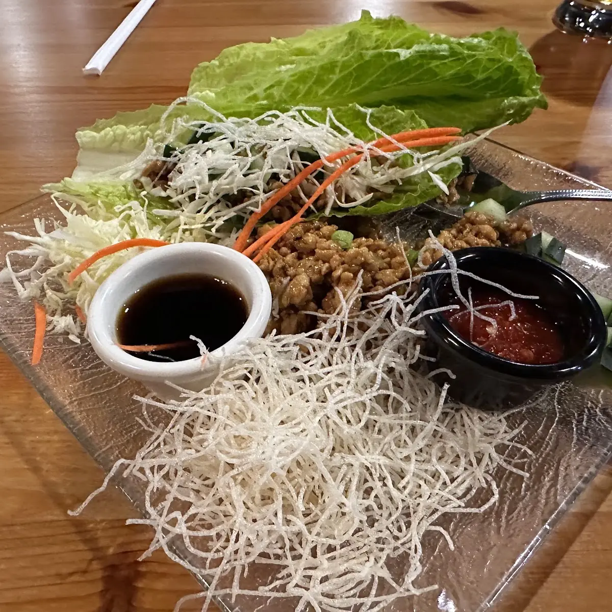 Chicken Lettuce Wrap
