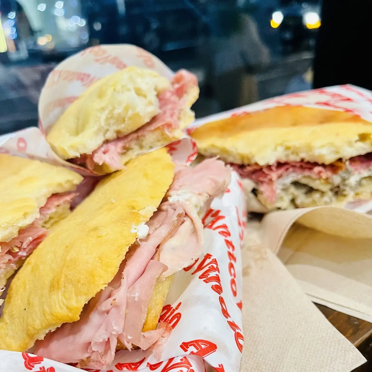 Mortadella and Pistachio Cream