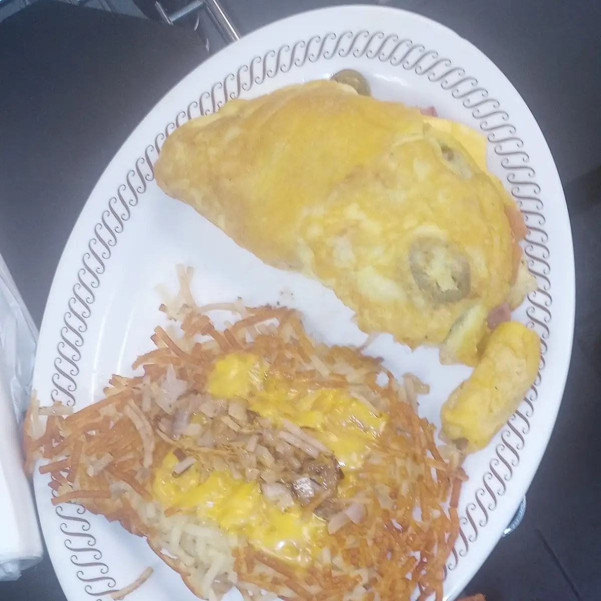 Hash Browns Smothered and Covered