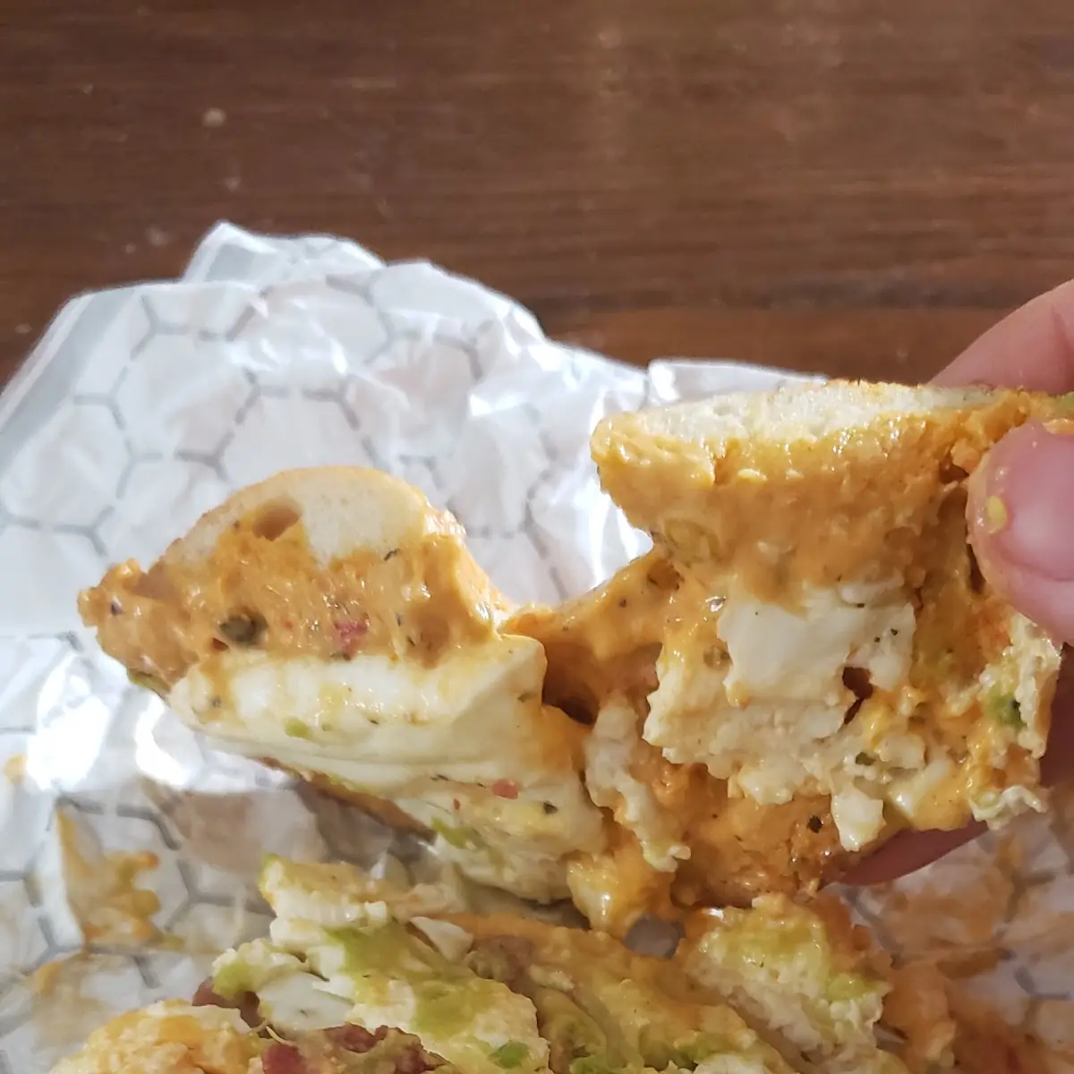 Egg White Bagel with Cream Cheese