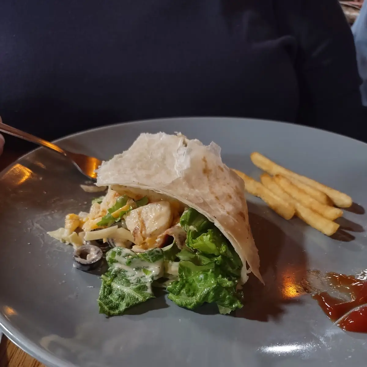 Crunchy Chicken Wrap