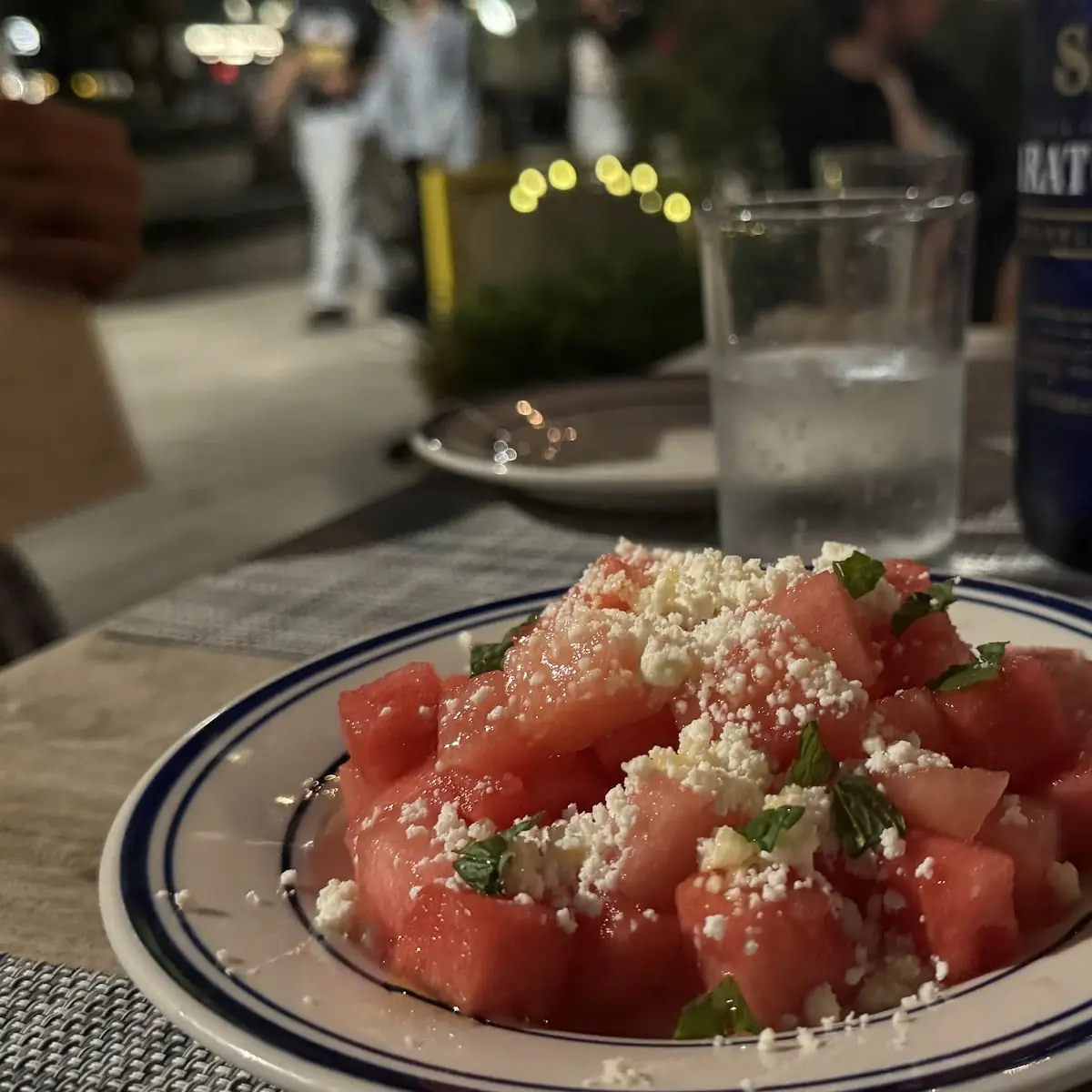 Watermelon and Feta Cheese Salad