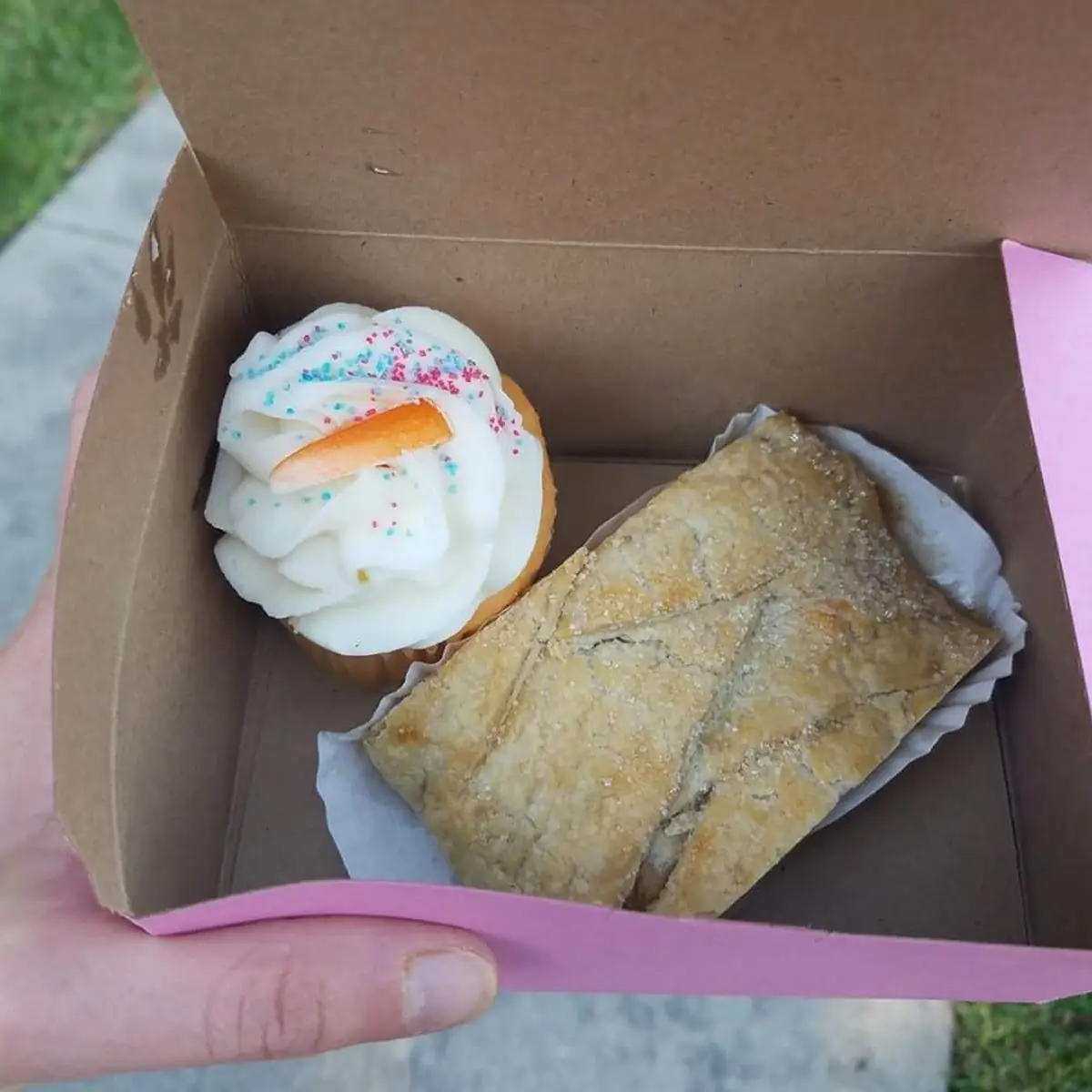Orange Dreamsicle Cupcake