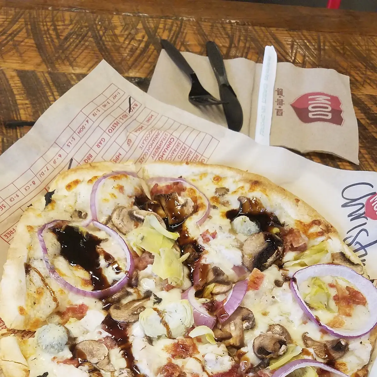 Bacon Chicken Artichoke Hearts with White Sauce