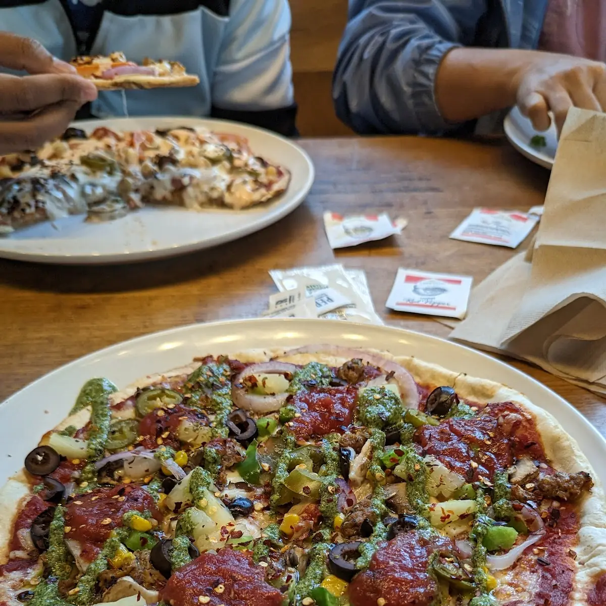 Chicken Sausage Pizza