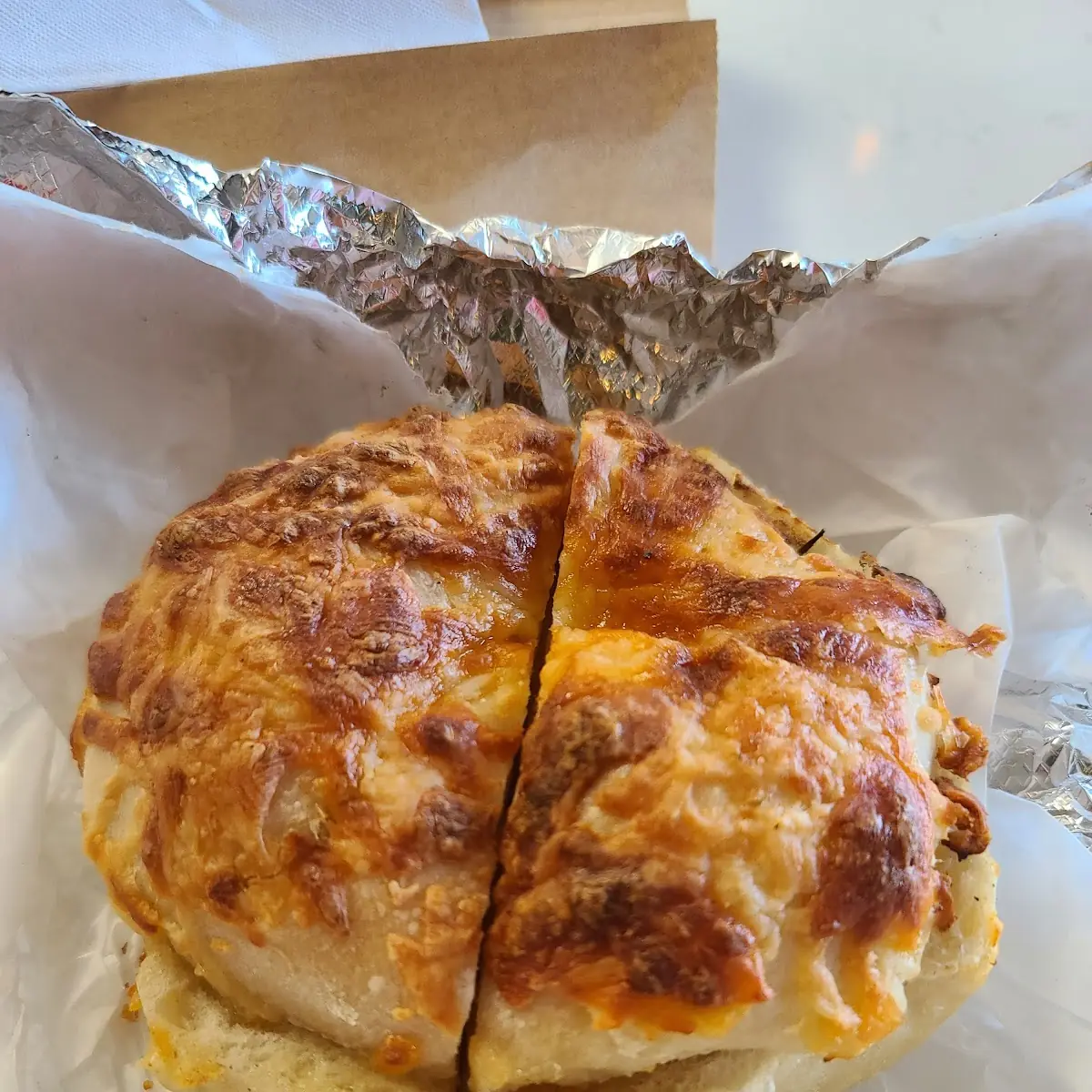 Asiago Bagel with Butter