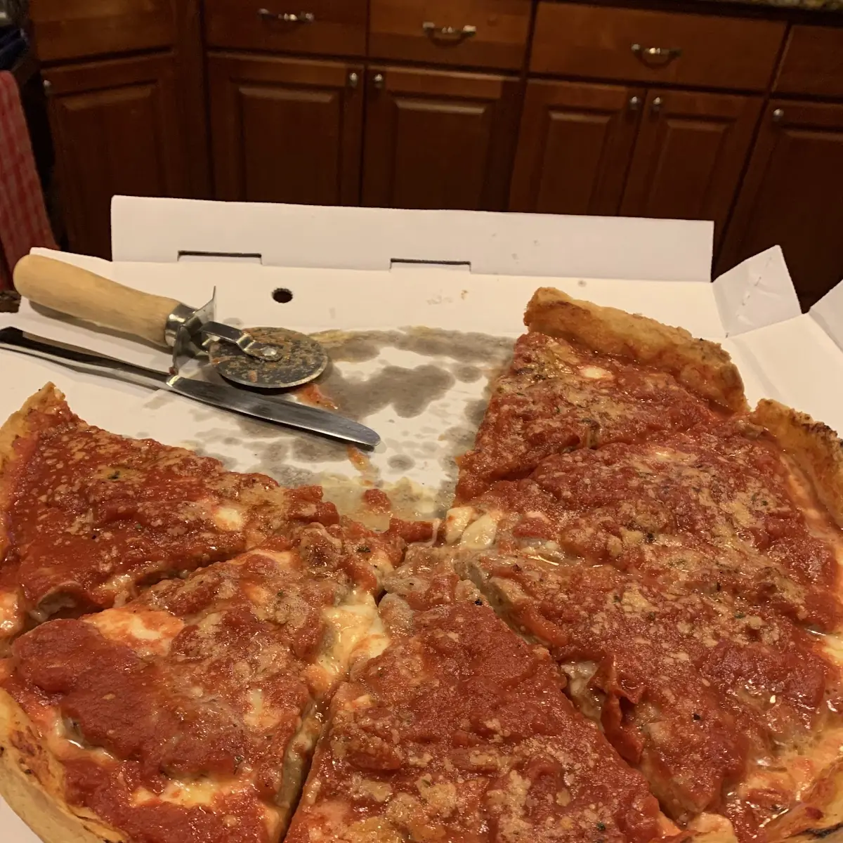 Deep Dish Cheese Pizza