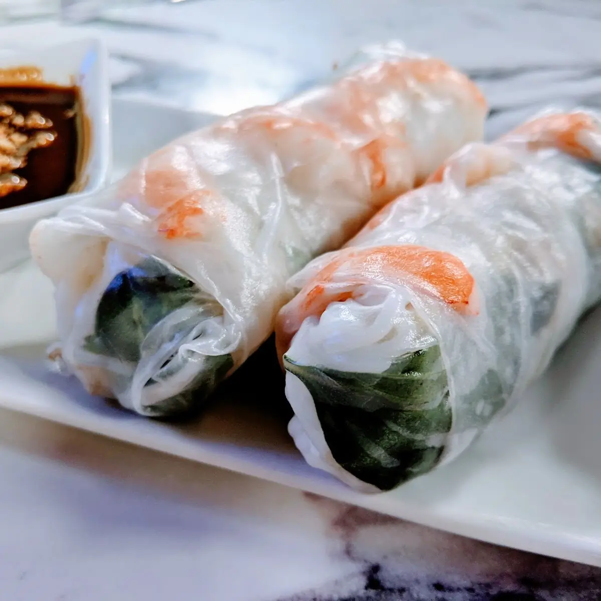 Shrimp and Pork Spring Rolls
