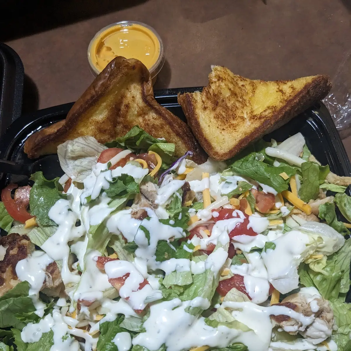 Grilled Chicken Salad with Ranch