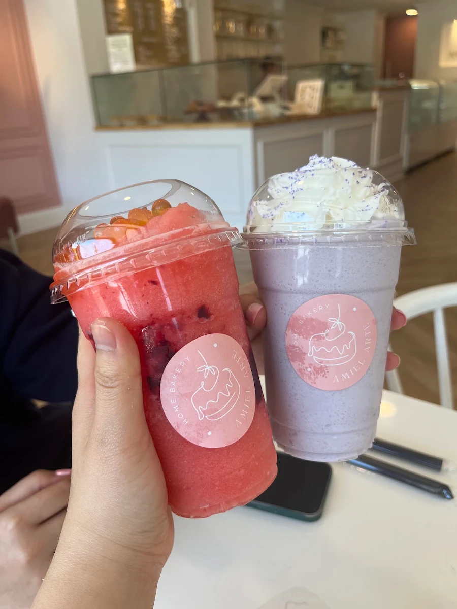 Strawberry Lemonade Cappuccino