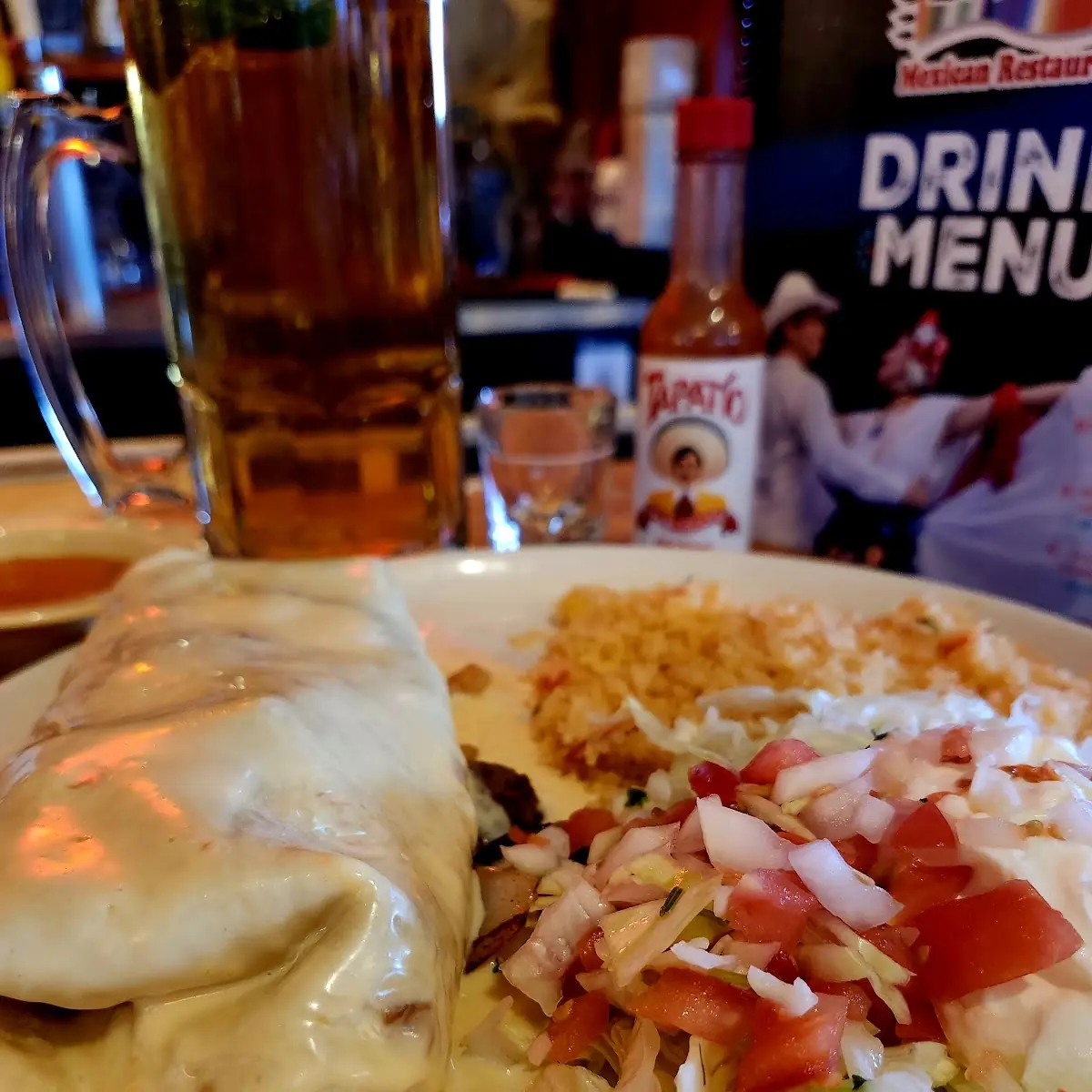 Cheese Steak Burrito