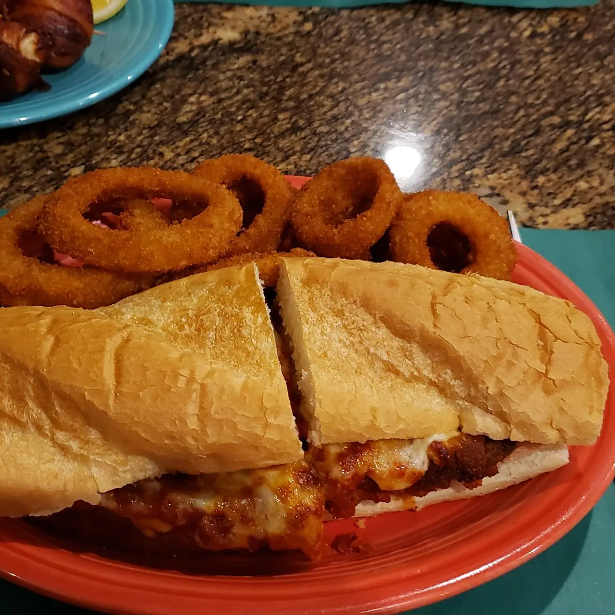 Eggplant Parmigiana Sub