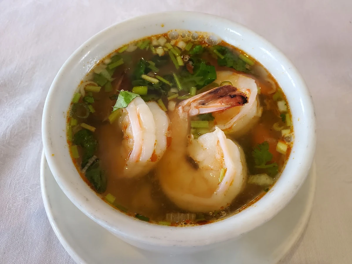 Hot & Sour Soup, Fresh Rolls Restaurant
