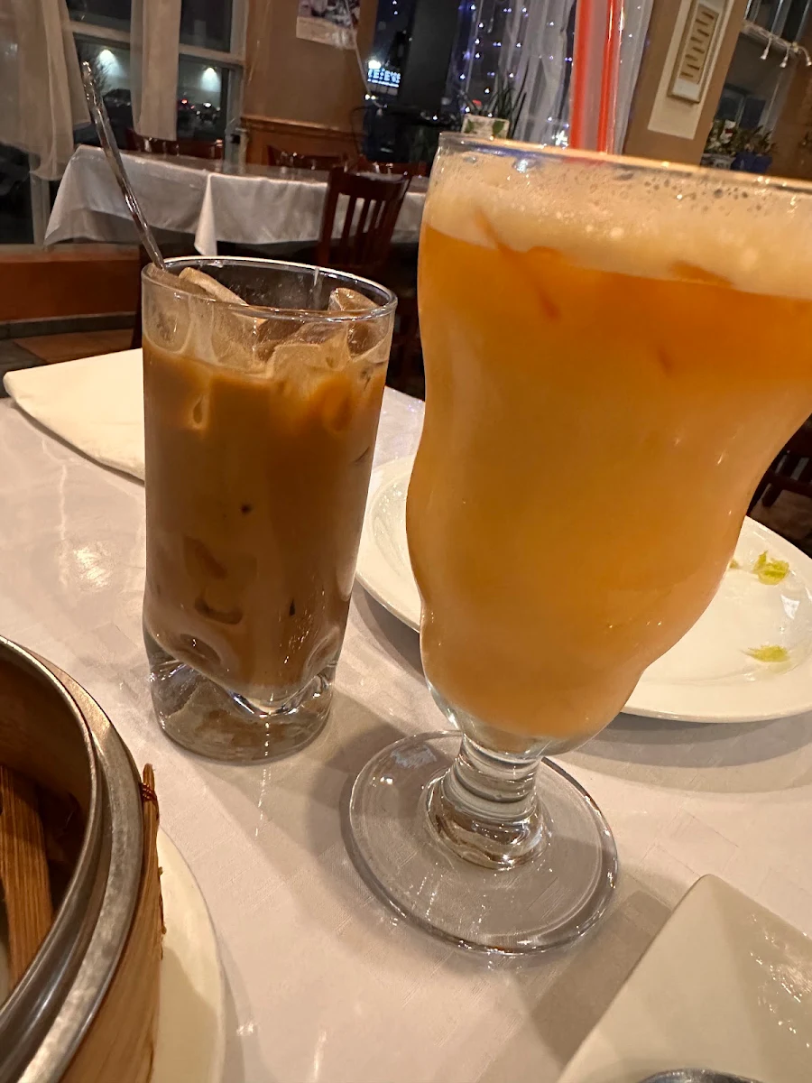 Thai Iced Coffee, Fresh Rolls Restaurant