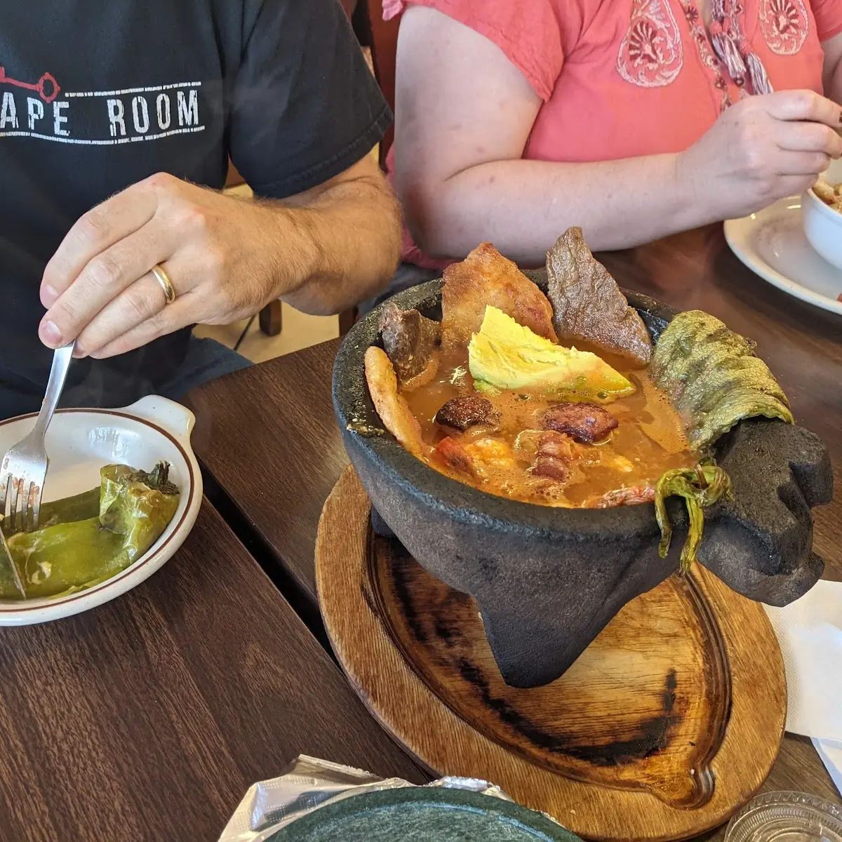 Molcajete Mar Y Tierra